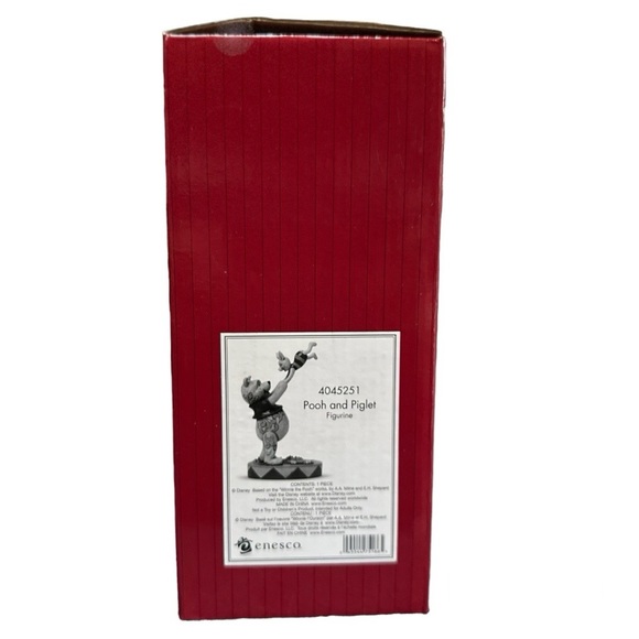 Jim Shore 4045251 Winnie the Pooh and Piglet Rare Disney Retired Figure New - Picture 4 of 12